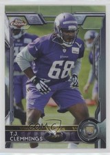 2015 Topps Chrome Rookies TJ Clemmings #163 0a3