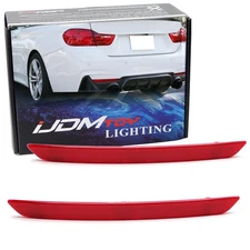 OE-Spec LH RH Red Lens Rear Bumper Reflector For BMW 2014-20 F32 4 Serie M-Sport