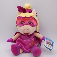 Disney Muppet Babies Super Fabulous Miss Piggy 8" Plush Toy NWT Just Play