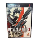 Metal Gear Solid 2: Sons of Liberty (Sony PlayStation 2, 2001) CIB Mint