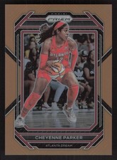 2023 Panini Prizm WNBA #117 Cheyenne Parker Orange #/99