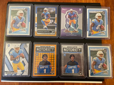 2025 Omarion Hampton Rookie Card Lot Donruss Optic, Select, and Mosaic Chargers