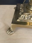 Brass Electric Table Lamp Paris Orient Express Istanbul Railroad — photo 5