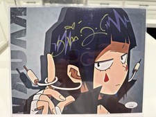 TRINA NISHIMURA SIGNED 8X10 PHOTO My Hero Academia AUTOGRAPHED JSA COA Framed