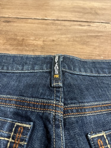 Cody James FR Jeans Mens 32x34Flame Resistant Workwear Bootcut Dark Wash NFPDA - Picture 13 of 16
