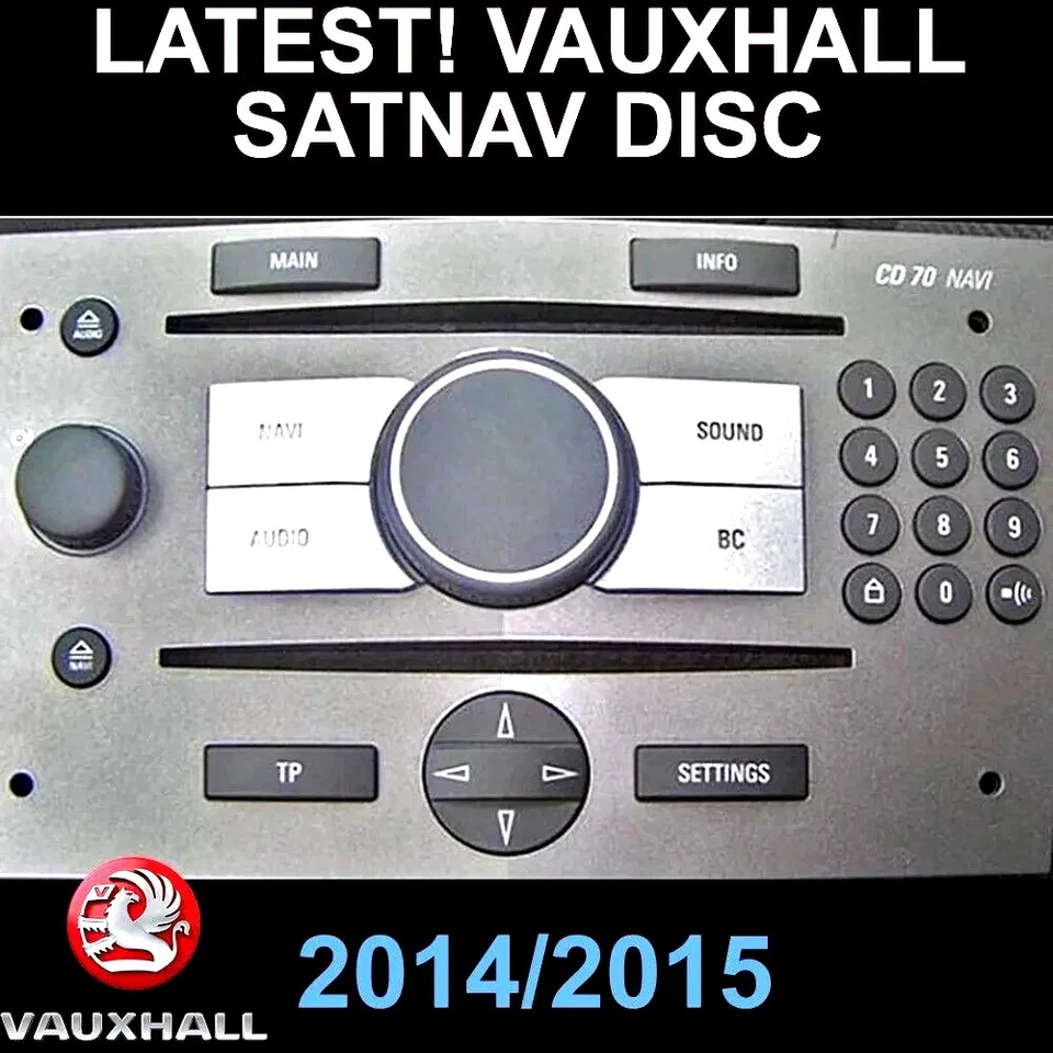 Vauxhall Opel Navigation DVD Update – Meriva, Signum, Tigra, Vectra, Zafira - Image 2 of 4