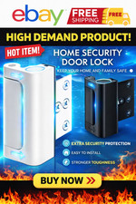 Home Security Door Lock, Upgraded Metal Door Reinforcement Anti-theft Lock