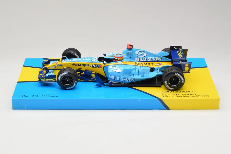 Renault R25 #5 F. Alonso San Marino GP Winner 2005 1:18 Minichamps | 147050405 - Photo 1/1