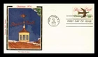 DR JIM STAMPS US COVER CHRISTMAS PEACE ON EARTH FDC COLORANO SILK CACHET