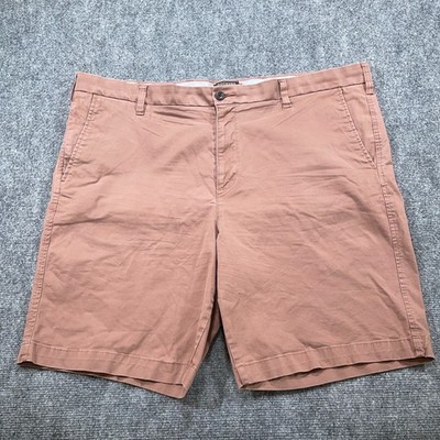Dockers Chino Shorts Men 42 Red Golf Supreme Flex Flat Front Performance Stretch