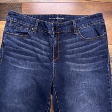 Chicos Platinum Jegging Womens 1 Mid Rise Stretch