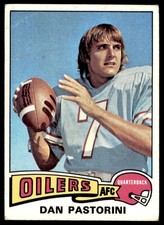 1975 Topps Dan Pastorini Houston Oilers #50 VG/EX