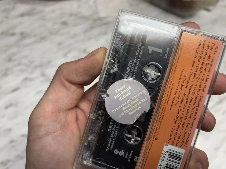 They Might Be Giants - John Henry (Cassette) 1994 Elektra - Imagem 3 de 4