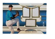 2024 Panini National Treasures - Game Gear Swatches Trio Thomas White 60/99 SSP
