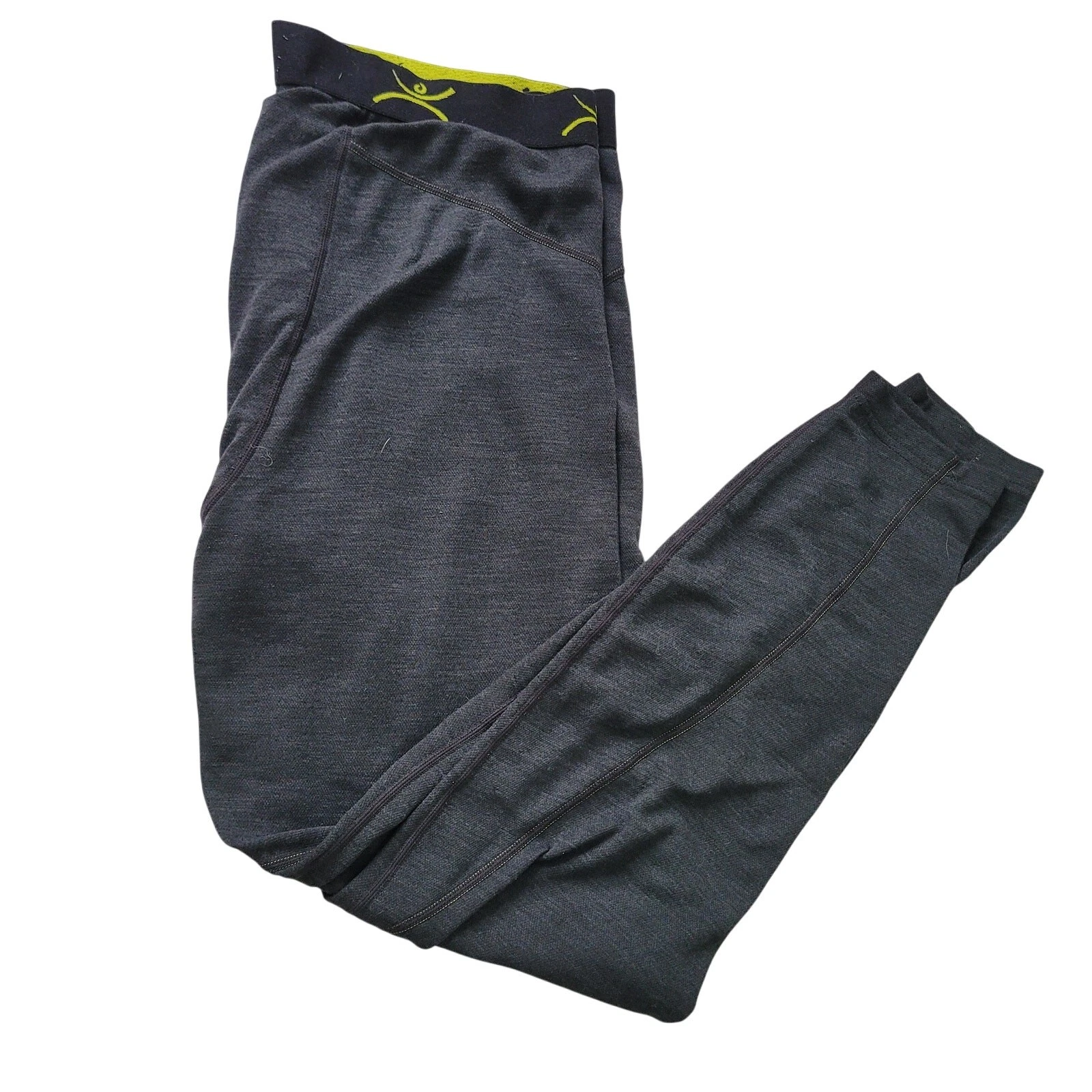 Terramar Size XL Men's Thermawool Pants Warm Layer Underclothes Grey Functional