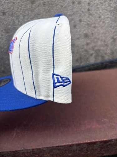 New Era Atlanta Braves Throwback Pinstripe 9FIFTY Snapback Hat Cap New - Picture 2 of 6
