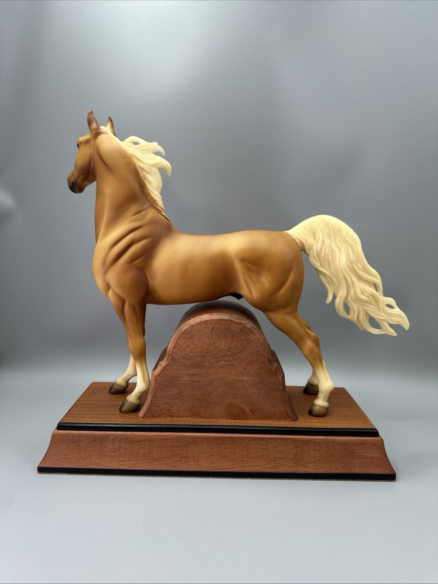 Breyer 50th Anniversary Mantelpiece Clock with Saddlebred Stallion