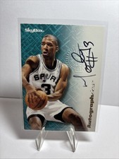 1996-97 Skybox Premium - Autographics Monty Williams Black Ink (AU) 🔥