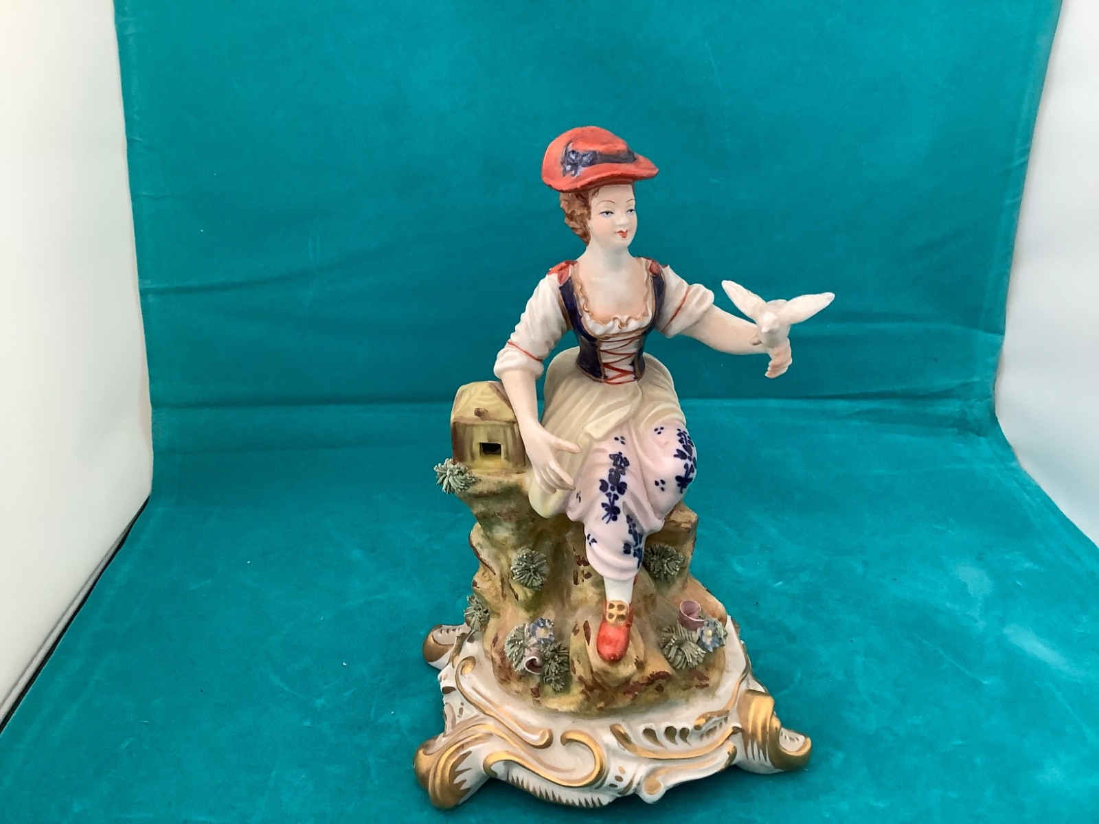 Porzellan - Figur der Nobelmarke Giulia Mangani, Firenze Italien