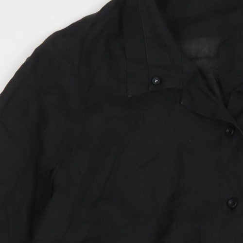 Sulu Women's Black Cover Up, Size 20, Long Sleeve - Picture 10 of 12