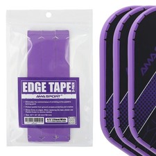 Pickleball Paddle Protection Tape Edge Guard for Curved Rackets, Purple