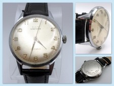 RUNS WELL Vintage Elgin Sportsman Men's Watch 33mm Champagne Dial 1960s Wind-up