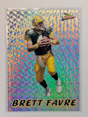 #ad 1993 Pacific Prisms Brett Favre #31 HOF Green Bay Packers Prizm $3.99