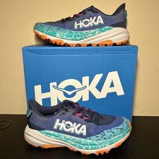 Hoka One One Speedgoat 6 - Midnight/ Meteor - Women  s Running Shoes Size 7 B