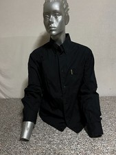 CAMICIA ARMANI JEANS SHIRT POLO T-SHIRT DONNA WOMAN NERO BLACK NOIR C-331