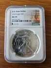 2020 American Silver Eagle NGC MS70 Top Pop US State Series - Arizona 11 of 50