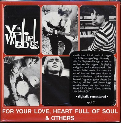 The Yardbirds - For Your Love, Heart Full Of Soul & Others(mini-LP) [New CD]