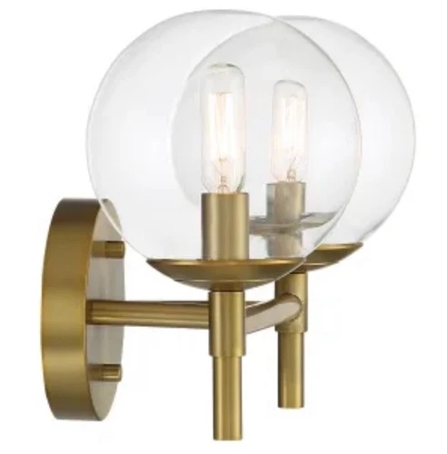 FAST SHIP! Minka-Lavery 2792-695 Auresa Vanity Light Vantage Fixture Soft Brass - Picture 2 of 4