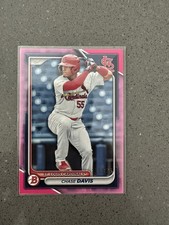 2024 Bowman - Prospects Chase Davis #BP-150 Pink Border /175 (RC)