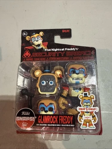 Funko FNAF Snap: Five Nights at Freddy's - Glamrock Freddy New Damaged BOX!!