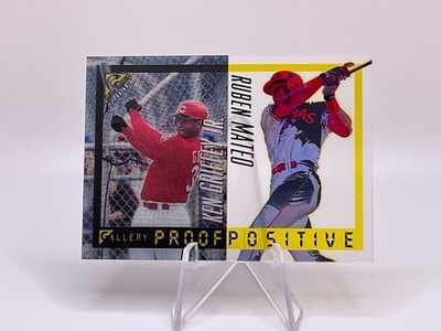 Ken Griffey Jr. Ruben Mateo 2000 Topps Gallery Proof Positive #P7 Sharp!