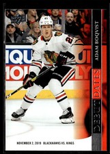 2020-21 Upper Deck Debut Dates Adam Boqvist Chicago Blackhawks #DD-19