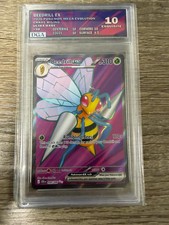 Pokémon Beedrill EX 098/086 Ultra Rare Full Art Holo Chaos Rising DGA 10