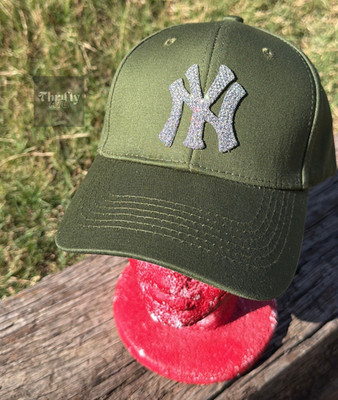 Icy New York Green Baseball Cap Hat