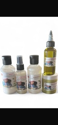 Mayouyou Hair Care Set - Rinse, Leave-In, Shampoo, Growth Oil and Pomade