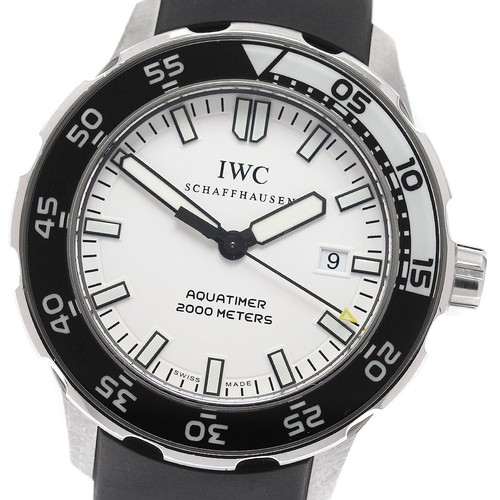 IWC SCHAFFHAUSEN Aqua timer IW356806 white Dial Automatic Men'...
