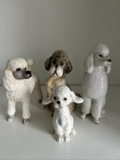 Vintage Poodle Dog Figurines