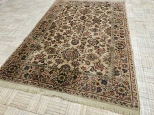 4x6 KARASTAN SAMOVAR FARGHAN SAROUK 900-906 100% WOOL RUG EXCELLENT CONDITION