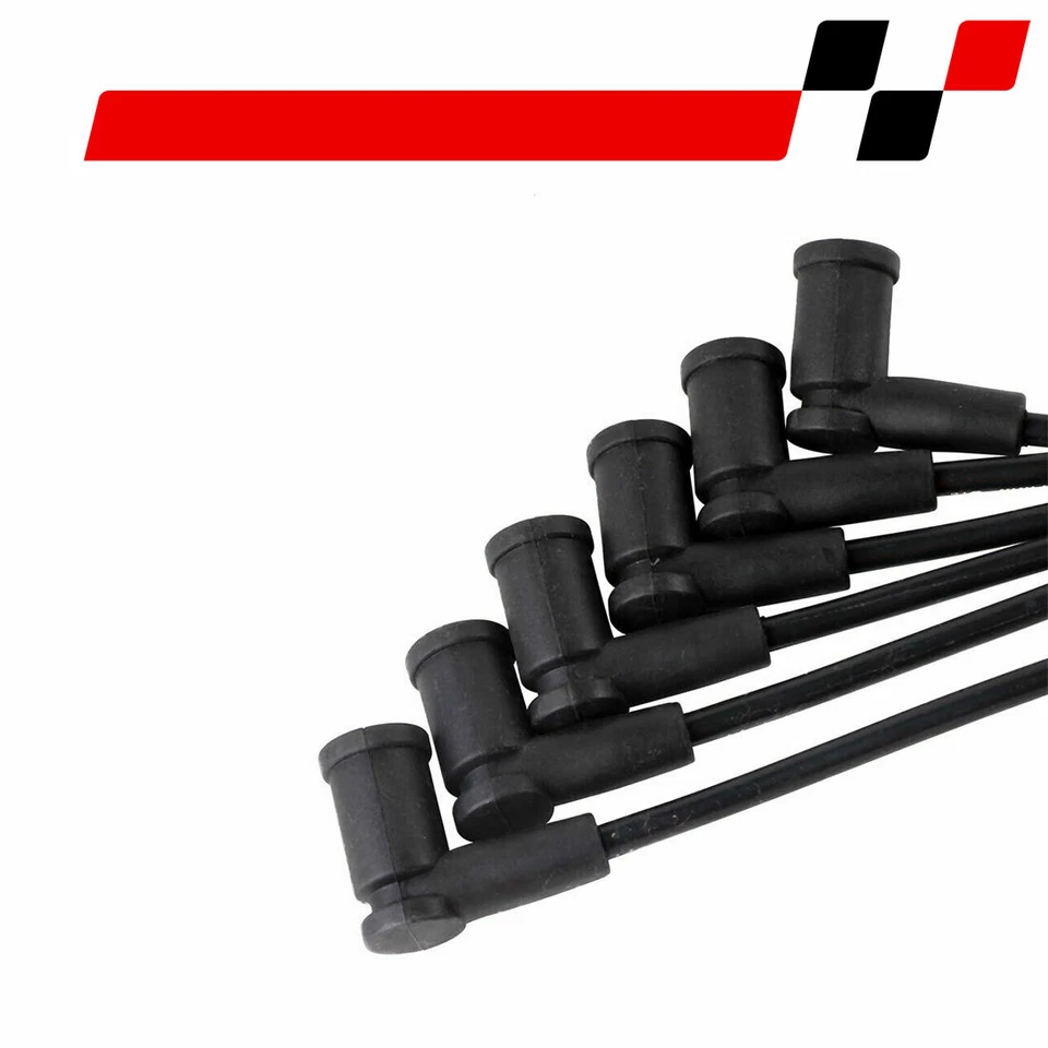 Комплект проводов зажигания свечей зажигания 8 мм для 2001 2002 Mazda MPV Mercury Cougar V6 2,5 л - Изображение 4 из 4