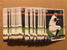 Lot (70) JAKE KALISH Royals 2018 Bowman Baseball paper base prospect cards