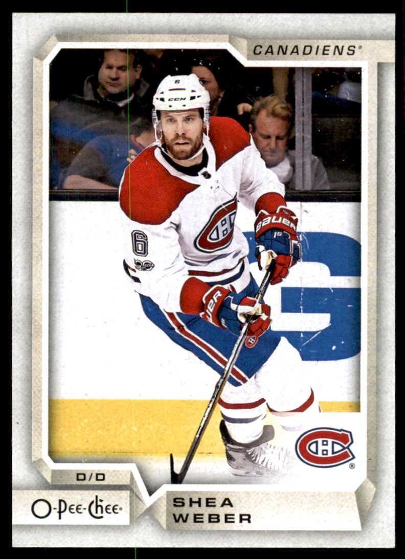 2018-19 O-Pee-Chee #145 Shea Weber