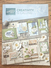 STAMPIN UP Rubber Stamp Catalog 2019-2020 Card/Scrapbook Idea book