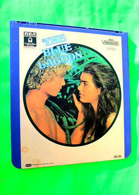 THE BLUE LAGOON CED Capacitance Electronic Video Disc RCA SelectaVision