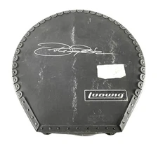 The Cult John Tempesta Owned Signed Tour Used Drum Case White  Zombie Testament