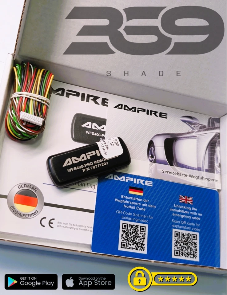 AMPIRE WFS-400 LIN anti theft can bus security protection BMW MERCEDES AUDI VW - Image 3 of 4