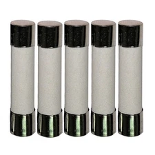 5 x 6A Ceramic Fast Blow (Fast Acting) Fuse 125/250V  6x30mm 